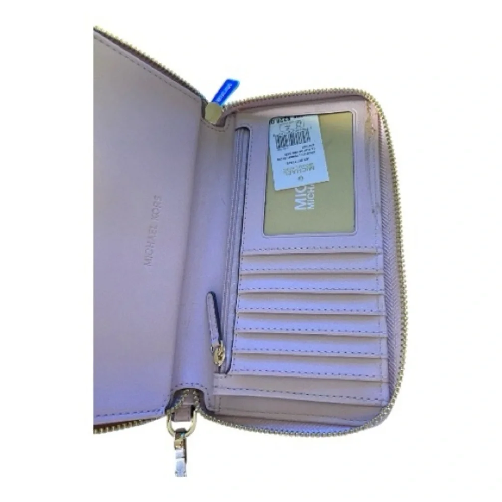 NWT-MICHAEL KORS-JET SET TRAVEL PHONE CASE-WRISTLET